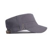 Lovechic Men's Work Cap, Solid Color, Cotton, Stylish, Spring, Summer,