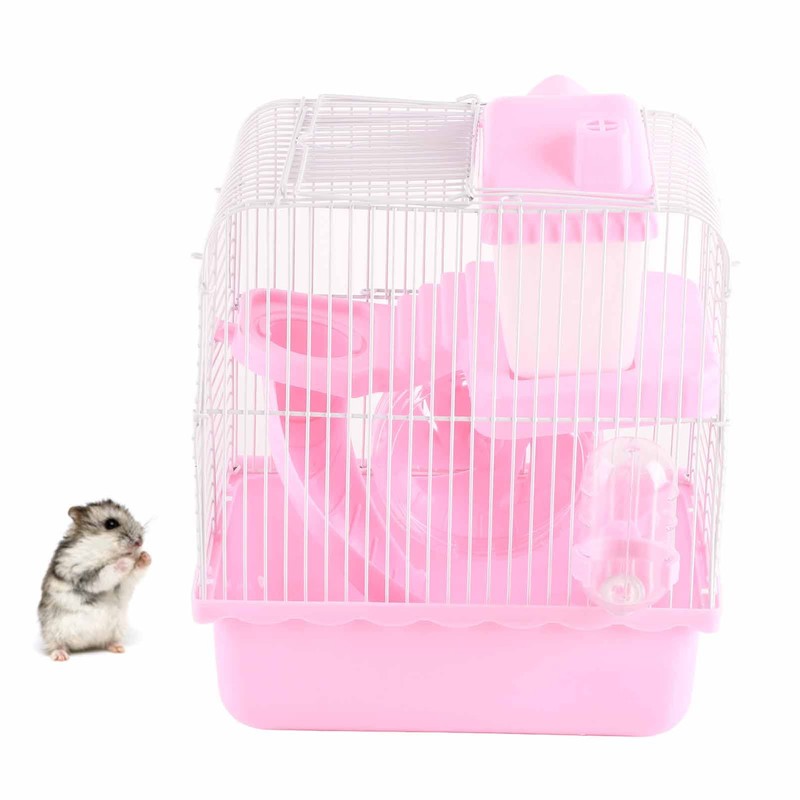 Hamster Cage, Two-Level Ventilation of Hamster Habitat, Large Space for