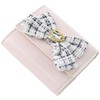 SecretDoor 33142-16 Pink Trifold Wallet, Women's, Mini Wallet, Small Trifold