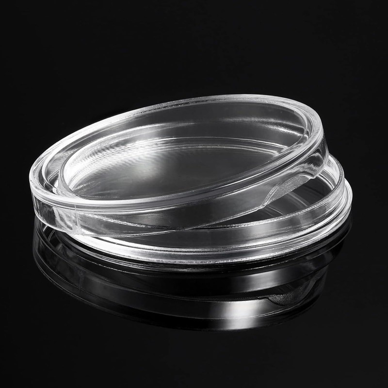 100 Pcs 30mm Coin Capsules with 5 Sizes EVA Foam