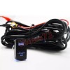 TAOUS 2 LEAD Wiring Harness "LED LIGHT BAR" Rocker Switch