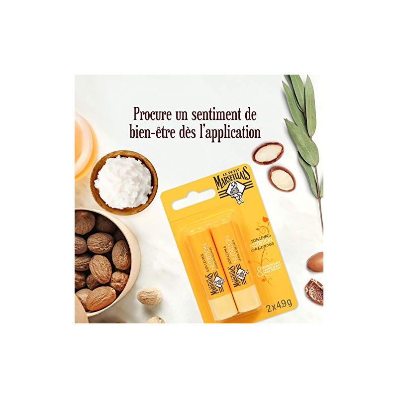 Le Petit Marseillais Bálsamo Labial Lip Balm Shea Butter, 2