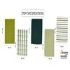 Olivia Rocco 5 Pack Terry Kitchen Tea Towels Cotton Super