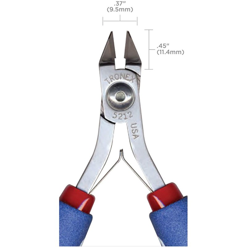 Cutters – Tronex Medium Taper Head, Relieved, Flush Edge Cut