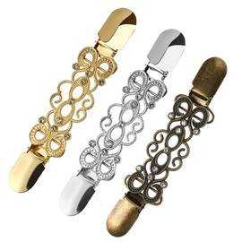 sweater clips, Leather