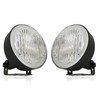 Universal 12v Car Van Round Clear Fog Lights Lamps Light
