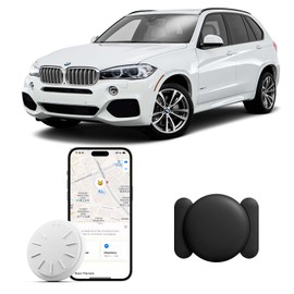 ZFSJTAG GPS Tracker for Vehicles, Real Time MINI Tracker Device for Vehicles, Magnetic Car Tracker Work with Find My (iOS Only), No Monthly Fee, Waterproof Vehicle Tracker