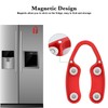 GOBETTER 2 Pcs Wine Foil Cutter Magnetic Design, 4 Stainless