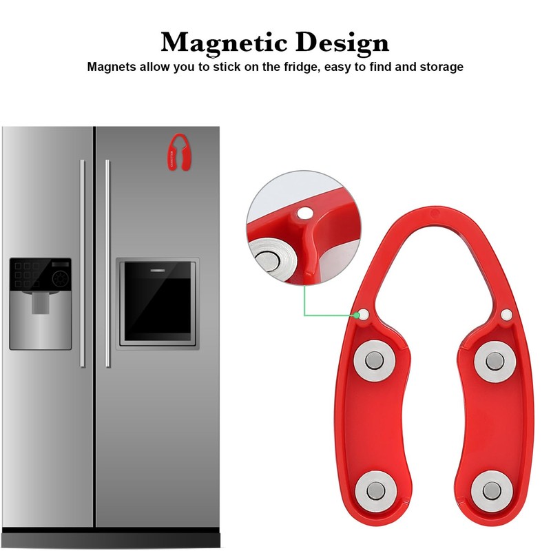 GOBETTER 2 Pcs Wine Foil Cutter Magnetic Design, 4 Stainless