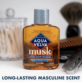 Does Not Apply Aqua Velva After Shave, Musk, 3.5 Ounce