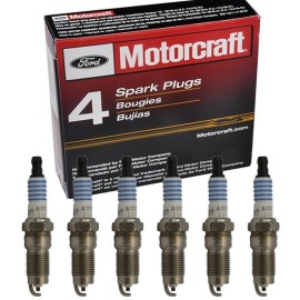 Motorcraft Genuine Motorcraft Spark Plugs 6PCS for 06-10 Ford Explorer Mustang Ranger 4.0L