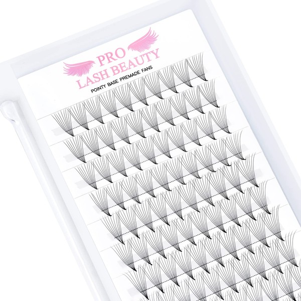 Ready Fan Eyelash Extensions, 9D-0.07-15 Volume Eyelashes C D Curl