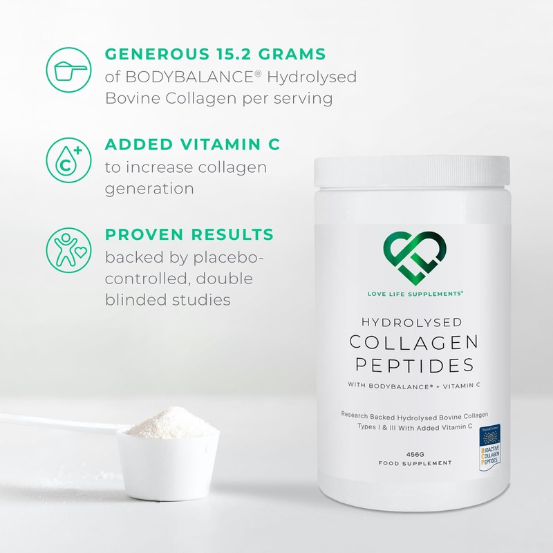 Ultimate Collagen Peptides by LLS - Hydrolysed Bovine Collagen Powder