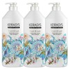 Refillable commercial elastin shampoo 4200ml x 4 large capacity shampoo