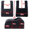 Negesu Compatible Door Striker Cover Volkswagen Black