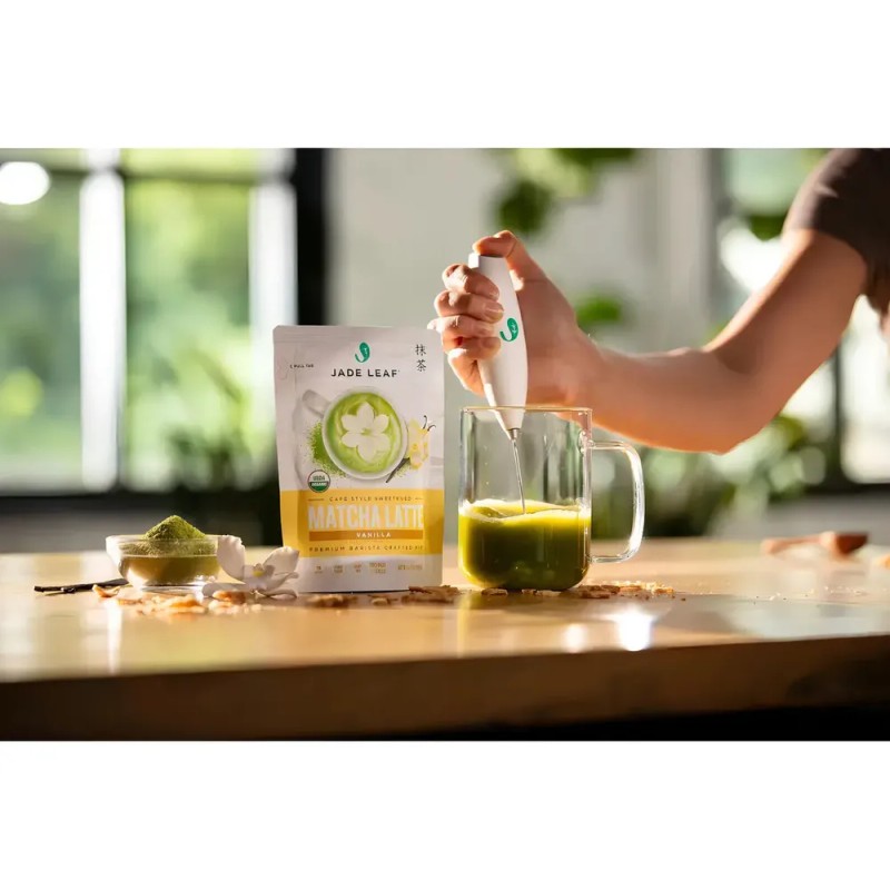 Té Verde Matcha Latte Vanilla Orgánico en Polvo, por Jade