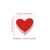 2.2x2.3cm Ceramic Mosaics Pieces Stained Glass, Assorted Colors and Love