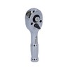BRILLIANT TOOLS BT020999 1/4 Inch Mini Reversible Ratchet with Metal