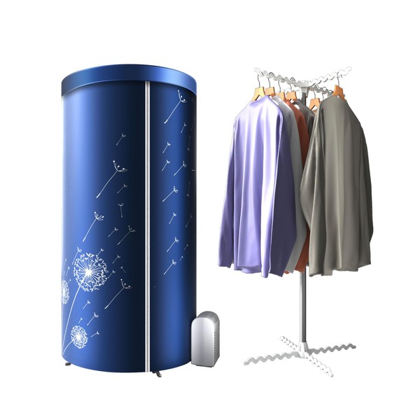 KASYDoFF Portable Dryer, 1000W Portable Electric Dryer, Travel Portable Dryer Machine for Clothes with Timer, Mini Dryer for Apartments, Dorms, RVs