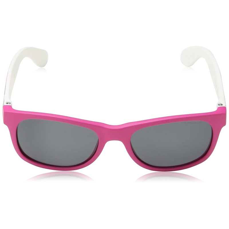 Polaroid Kids' P0300 Y2 TCS Sunglasses Pink Camuouflage Fuchsia/Grey Polarized