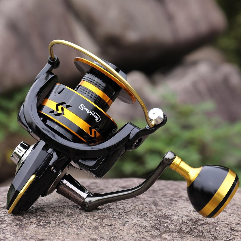 Sougayilang Spinning Reels Light Weight Ultra Smooth Powerful Fishing Reels
