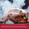 Fire & Flavor Cherry Wood Chunks for Smoking and Grilling