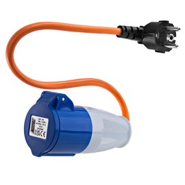 BITS4REASONS - Maypole Euro 230V Hookup Lead for Caravan, Campervan & Camping (MP371B). European Camping Electric Hook Up Plug Electrical Hookup Cable.