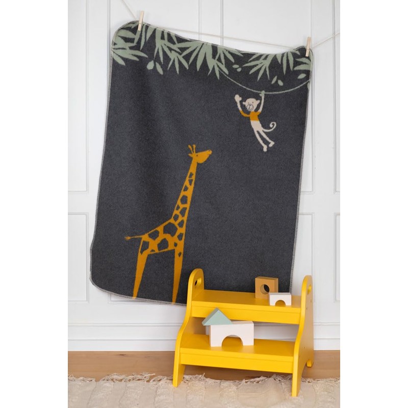 David Fussenegger Maja Giraffe Baby Blanket 75 x 100 cm