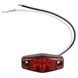 Crimp Supply Red 2 5/8" x 1 1/8" LED Side Marker/Clearance Lights (1 per pack)