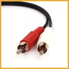Partuto 3.5mm Female Stereo to 2 RCA Male AV Audio