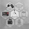 PU Leather ID Badge Holder, Life-Mate ID Badge Holder with