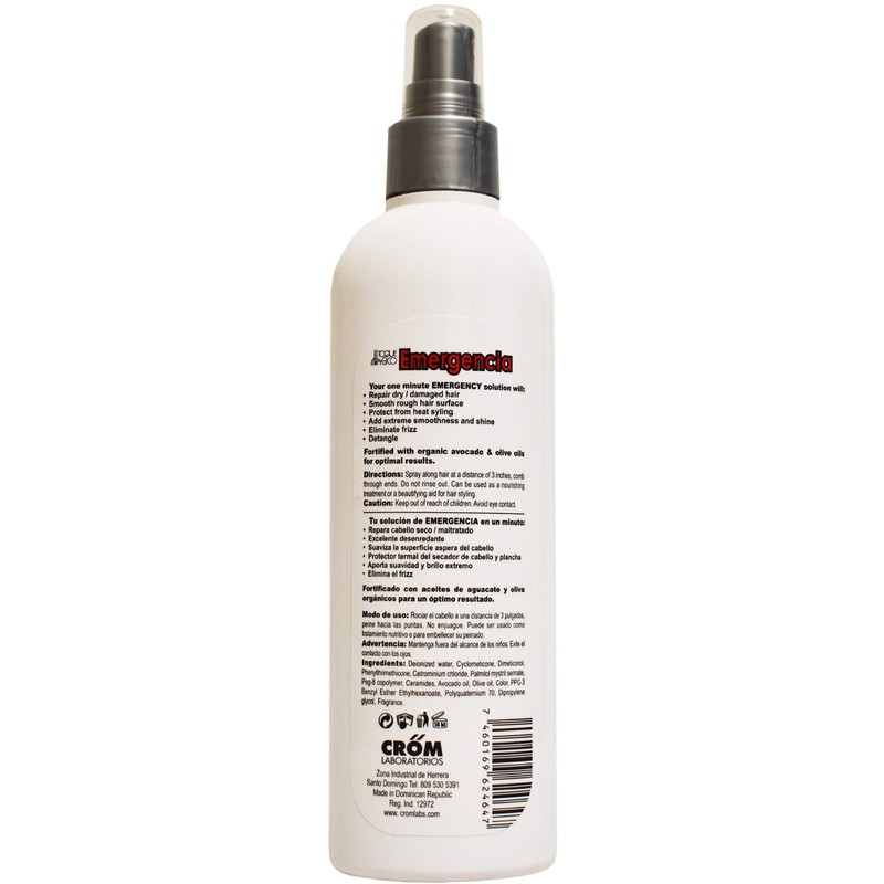Toque Magico Emergencia Control Volumen,Suavizante Leave-In 8 oz