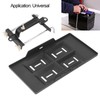 Car Battery Hold Down Tray Bracket Kit Height Adjustable Black