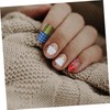 Baluue 8 Sets Xmas Nail Art Stickers Snowflake Sweater Design