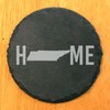 Tennessee Home Coasters - Round Slate - set of 4