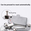 Magnetic seam guide, hem aid for sewing machine, magnetic seam