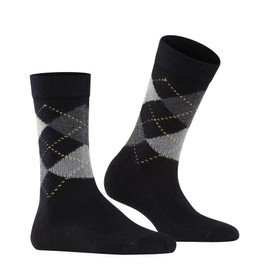 Burlington Women's Whitby W SO Warm Soft Patterned 1 Pair Socks, Black (Black 3000), 3.5-7