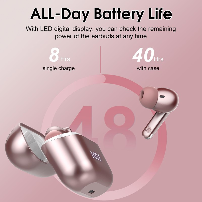 Ai Translation Earbuds Real Time with Audio and Video Calls,