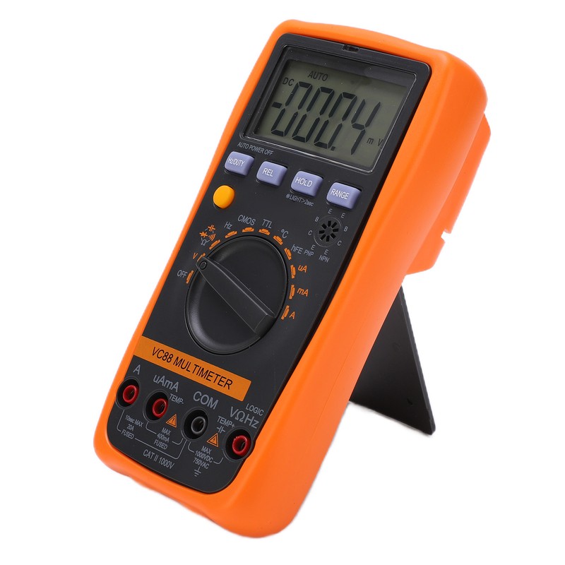 VC88 1000V/20A Multimeter Logic Level Test Portable Automatic Range for