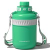 BOTTLE JOY Stainless-Steel Water Bottle: Leakproof Lid, Perfect Sip, Double