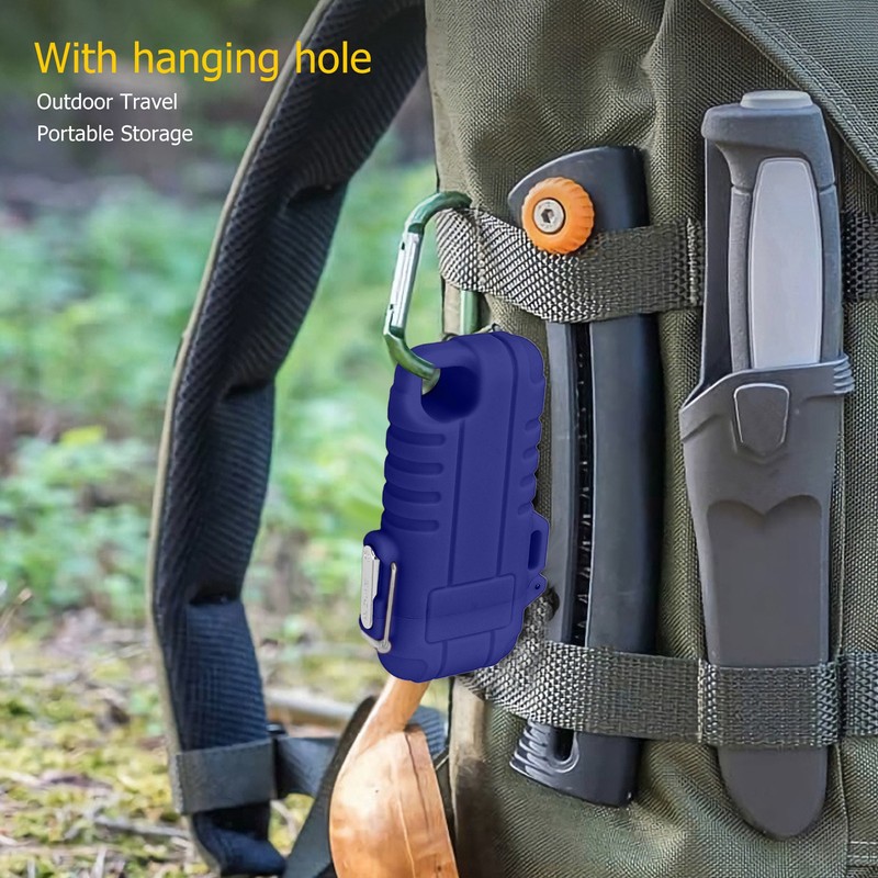 USB Rechargeable Lighter Windproof Dual Arc Lighter Waterproof Flameless Electric