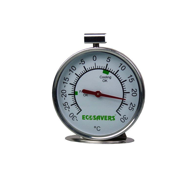 Fridge Freezer Thermometer Stainless Steel Refrigerator Temperature New