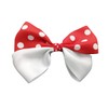 Pack Of 2 Red & White Polka Dot Satin Ribbon