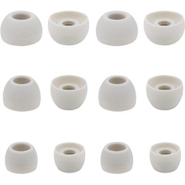 ALXCD Ear Tips Compatible with JBL Endurance Peak 3 Peak ii Peak, 6 Pairs S/M/L Sizes Replacement Soft Silicone Earbuds Tips Eartips, Compatible with BL Endurance Peak 3 6 Pairs Gray