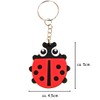 KEYSPACE Ladybird Keyring Lucky Beetle as Cute Key Ring Ladybird,