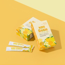 Curcumin yuzu puree 15 packets / 커큐민 유자퓨레 15포