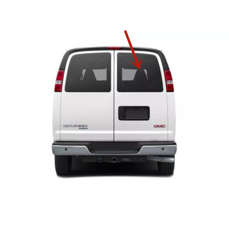 NAGD Fits 1996-2024 GMC Savana Passenger Right Rear Back Glass