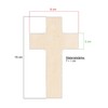 Wooden Cross "Du bist geborgen kleiner Schatz" | Heart Under