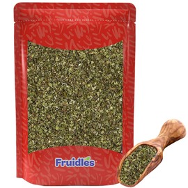 Fruidles Crushed Marjoram Leaves, Marjoram Spice in Resealable Bag, Kosher Certified (4oz Bag)