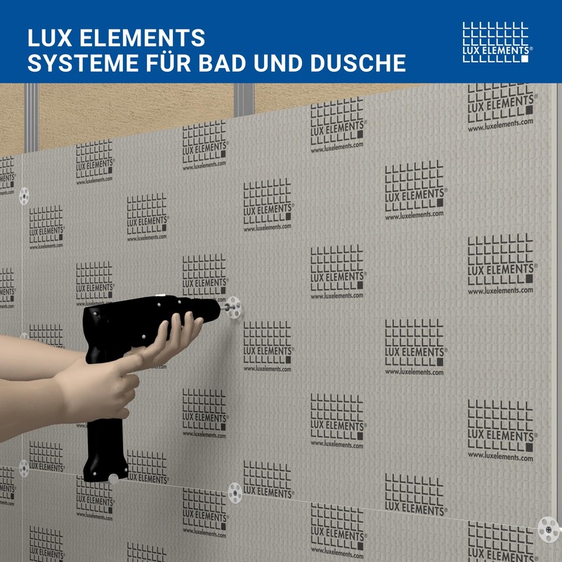 LUX ELEMENTS Screw and Washer 35 mm FIX-SB Pack of